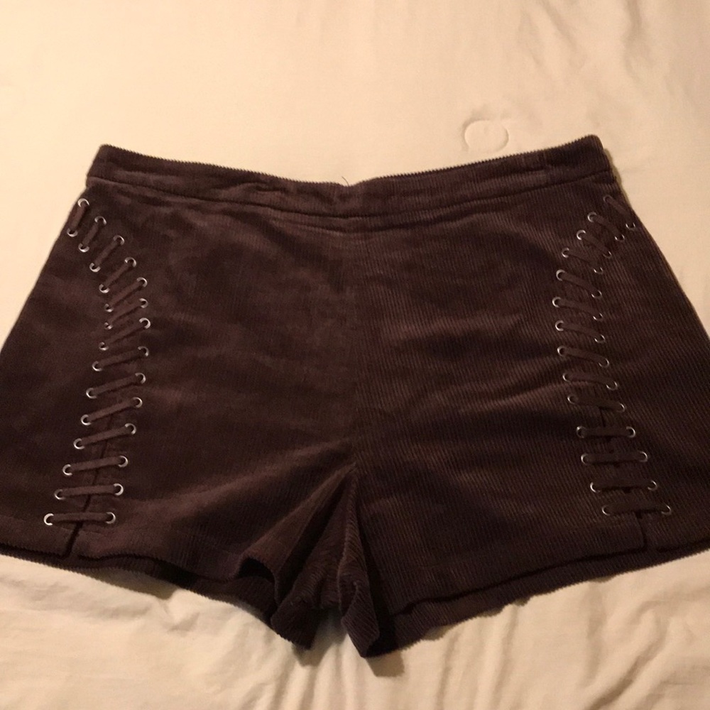 3X Woven Shorts Brown color